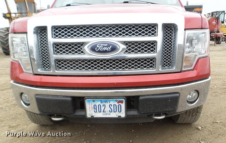 image for item EJ9061 2010 Ford F150 SuperCrew pickup truck