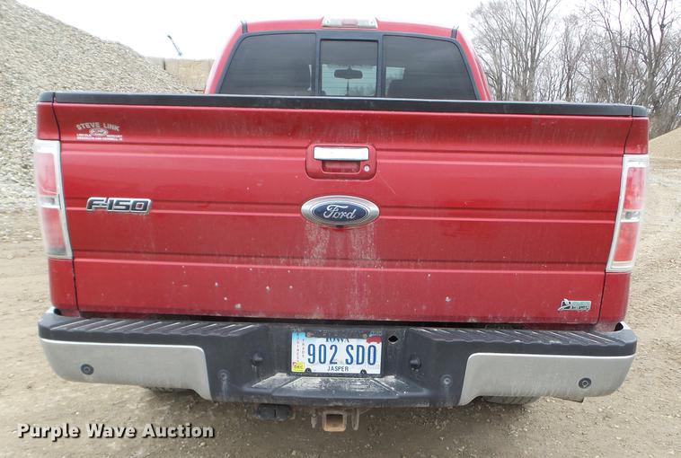 image for item EJ9061 2010 Ford F150 SuperCrew pickup truck