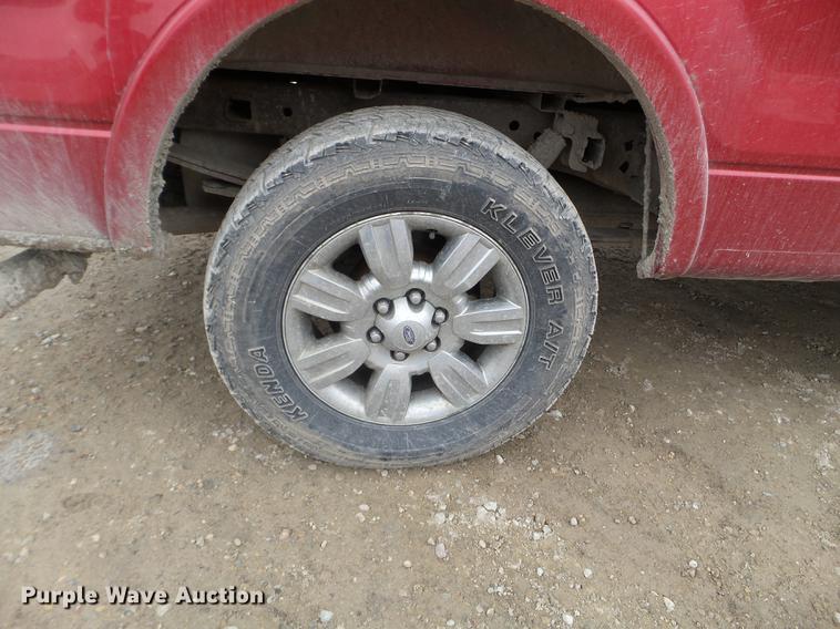 image for item EJ9061 2010 Ford F150 SuperCrew pickup truck