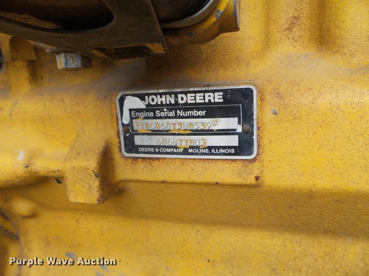 image for item EJ9065 1992 John Deere 643D feller buncher