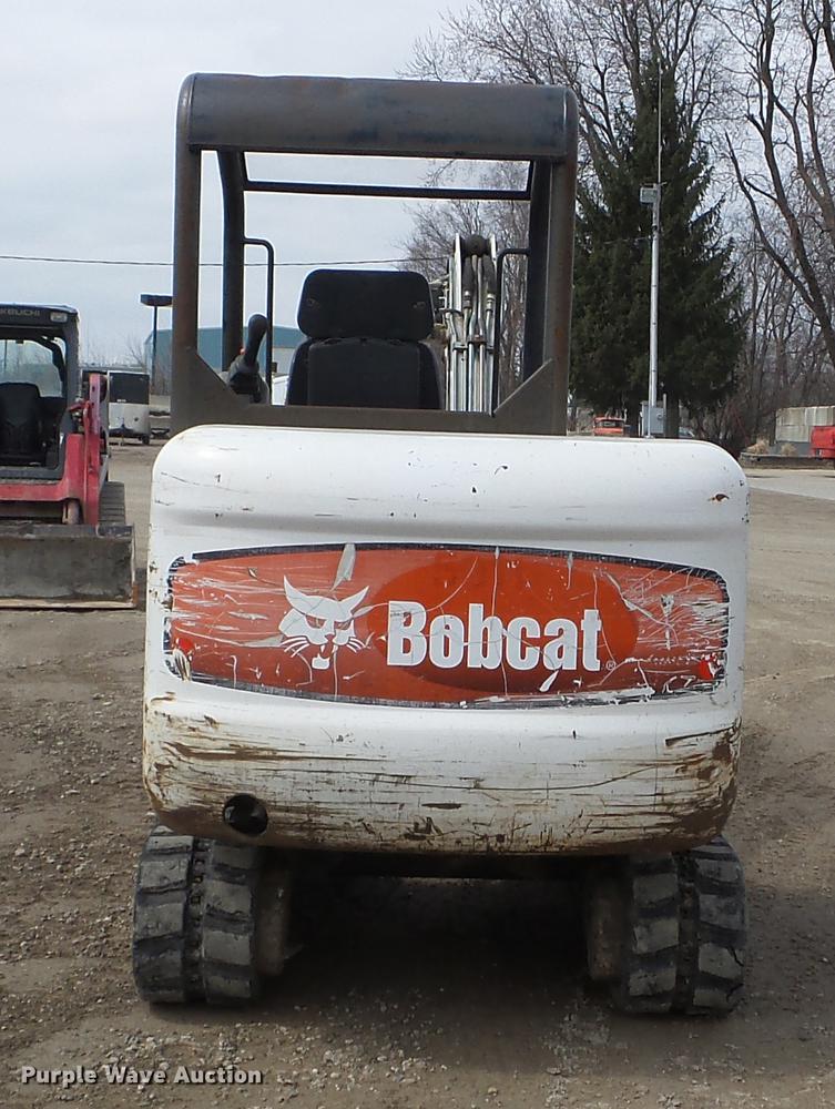 image for item EJ9066 2008 Bobcat 331 mini excavator
