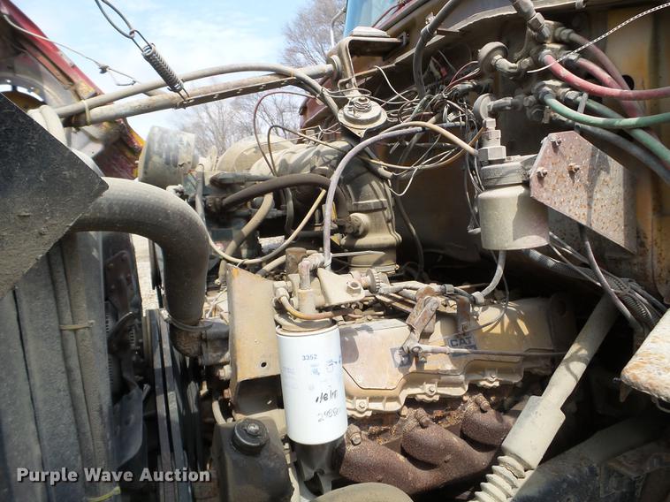 image for item EJ9067 1984 Ford 8000 dump truck