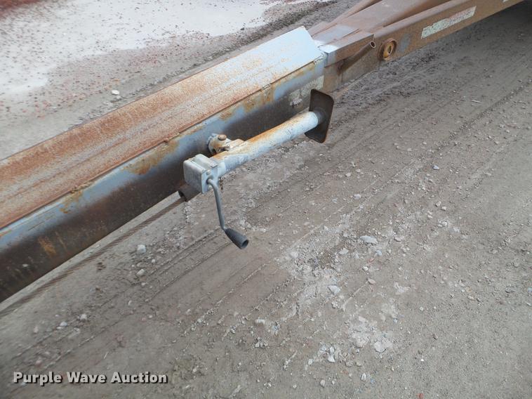 image for item EJ9068 1988 Brady Truck Equipment end dump pup trailer