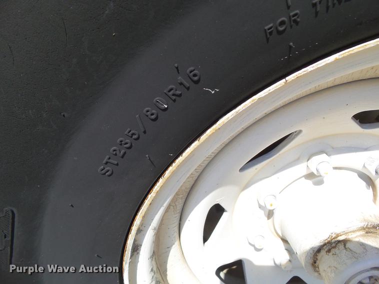 image for item EM9149 2010 Tygar utility trailer with mortar mixer