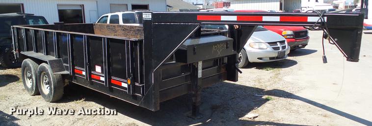 image for item EM9151 2010 Chaparral dump trailer
