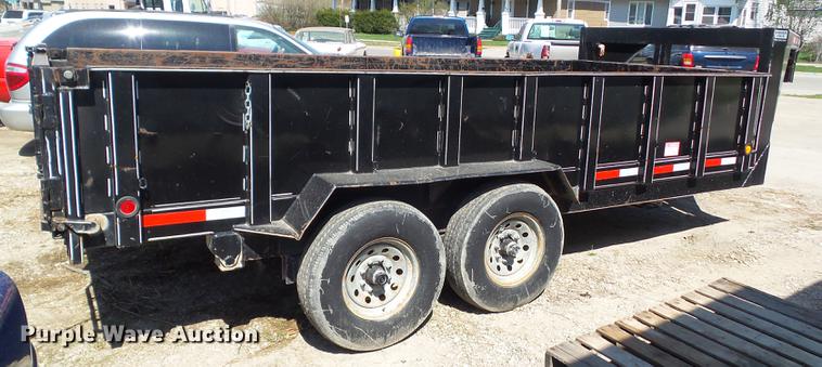 image for item EM9151 2010 Chaparral dump trailer