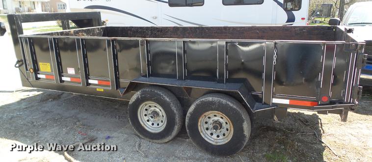 image for item EM9151 2010 Chaparral dump trailer