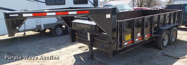 image for item EM9151 2010 Chaparral dump trailer