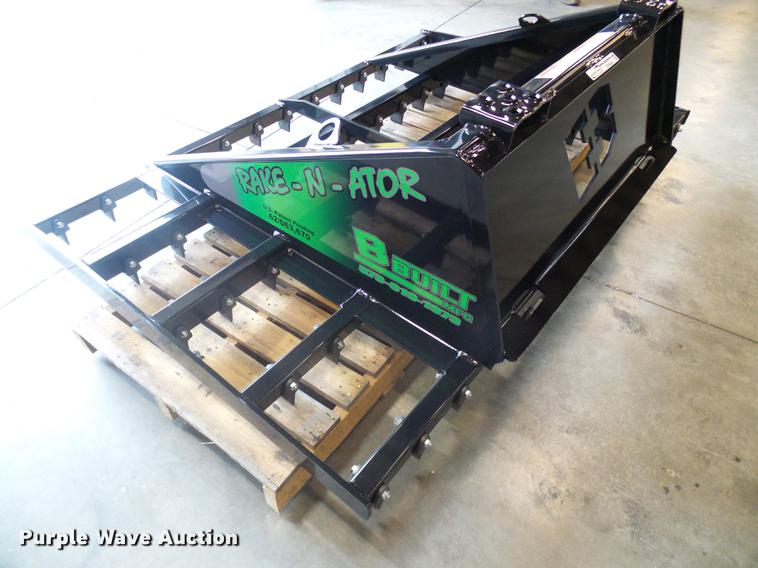 image for item EP9843 2018 B-Built Manufacturing Rake-N-Ator skid steer rake