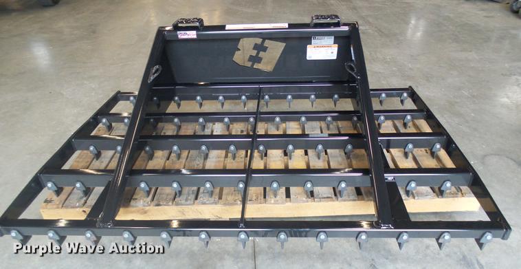 image for item EP9843 2018 B-Built Manufacturing Rake-N-Ator skid steer rake