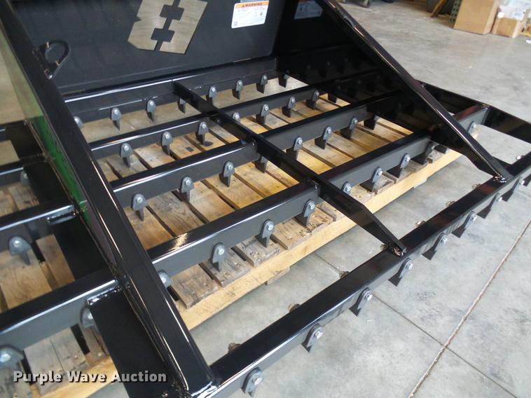 image for item EP9843 2018 B-Built Manufacturing Rake-N-Ator skid steer rake