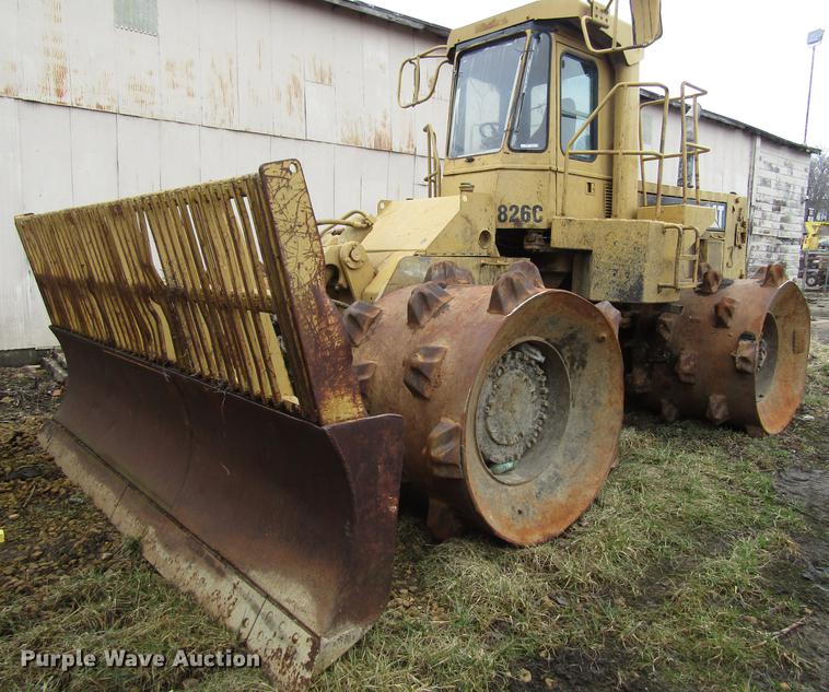 image for item EU9606 Caterpillar 826C landfill compactor