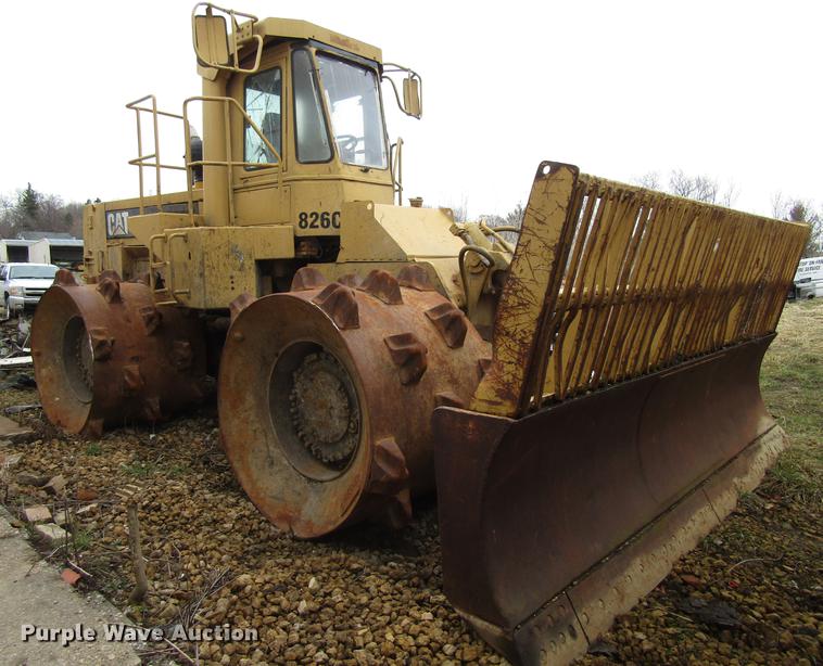 image for item EU9606 Caterpillar 826C landfill compactor