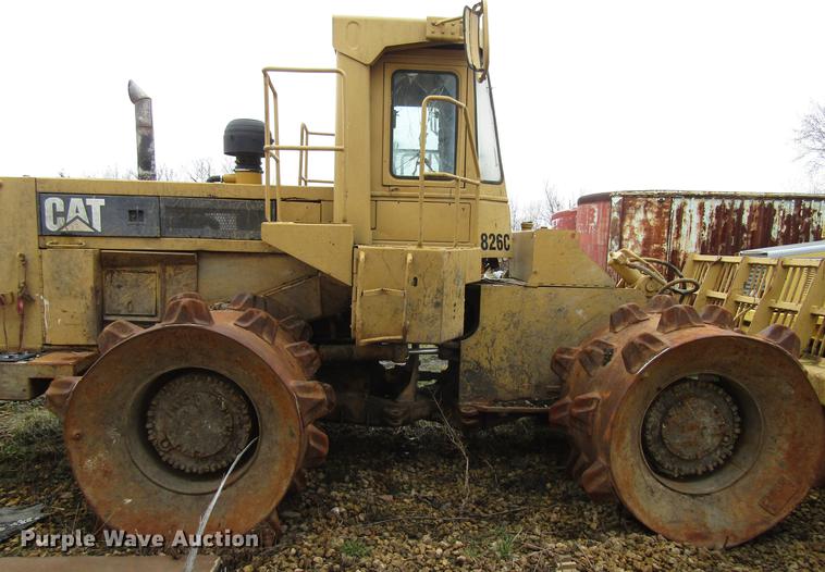 image for item EU9606 Caterpillar 826C landfill compactor
