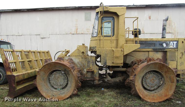 image for item EU9606 Caterpillar 826C landfill compactor