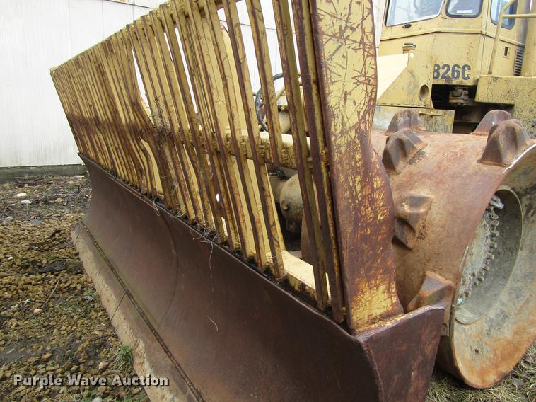 image for item EU9606 Caterpillar 826C landfill compactor