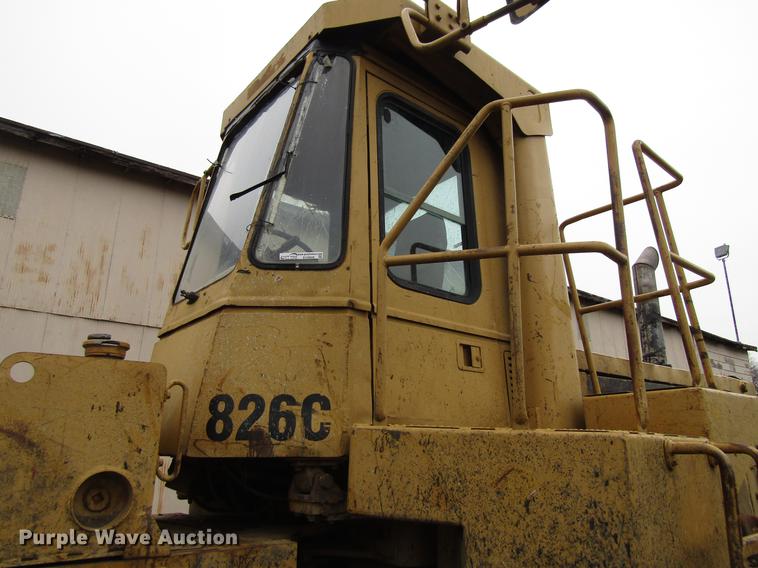 image for item EU9606 Caterpillar 826C landfill compactor