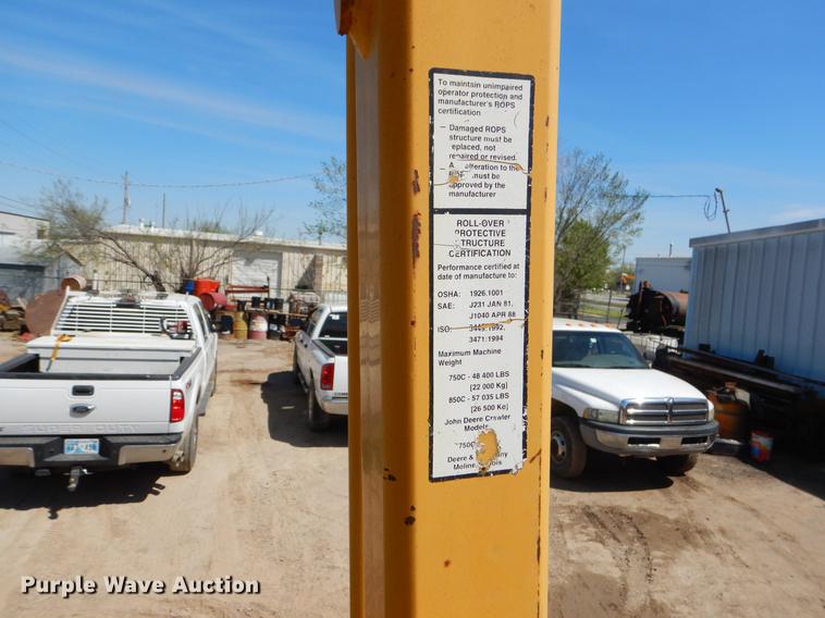 image for item EZ9968 1997 John Deere 850C dozer