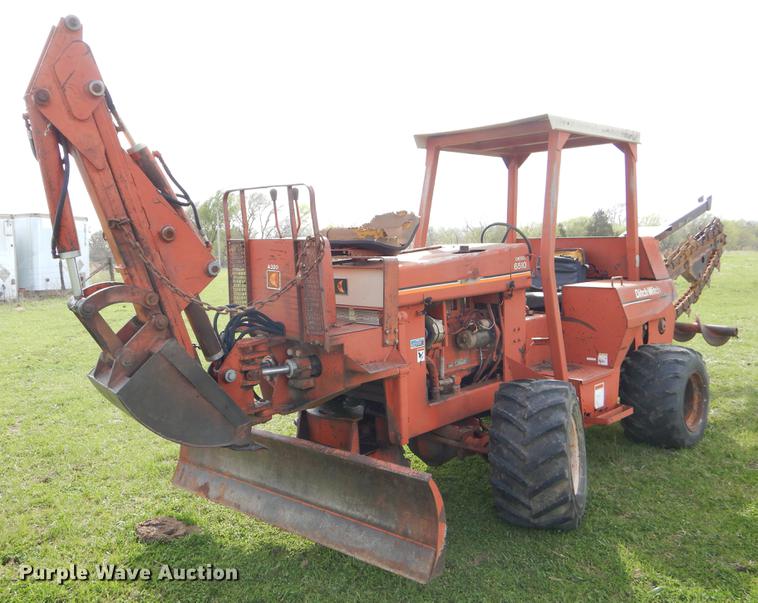 image for item EZ9986 1981 Ditch Witch 6510DD trencher