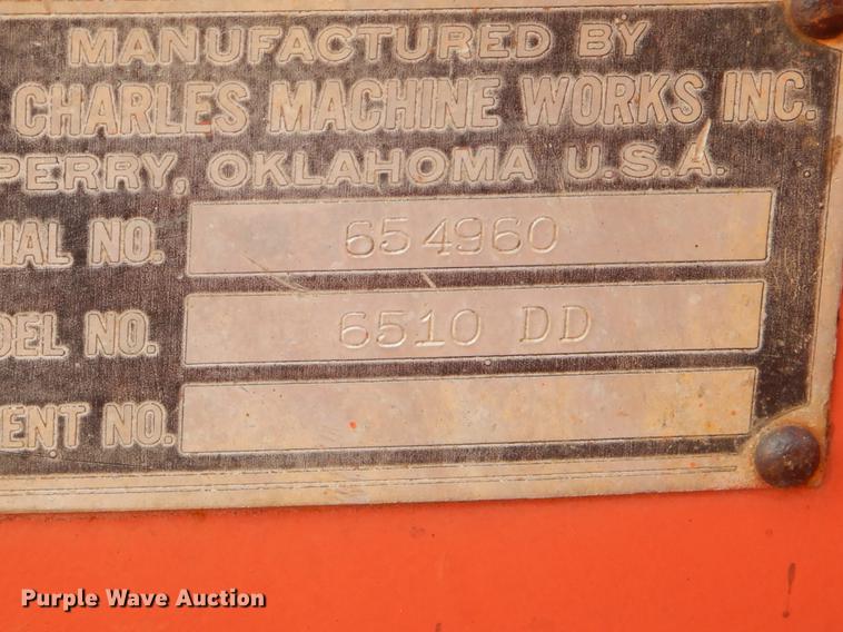 image for item EZ9986 1981 Ditch Witch 6510DD trencher