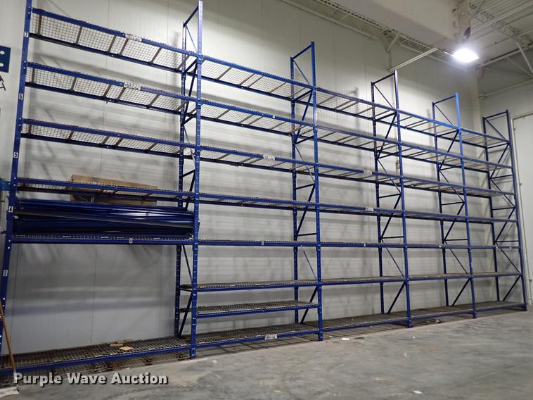 Pallet racking in Wichita, KS | Item FL9696 sold | Purple Wave