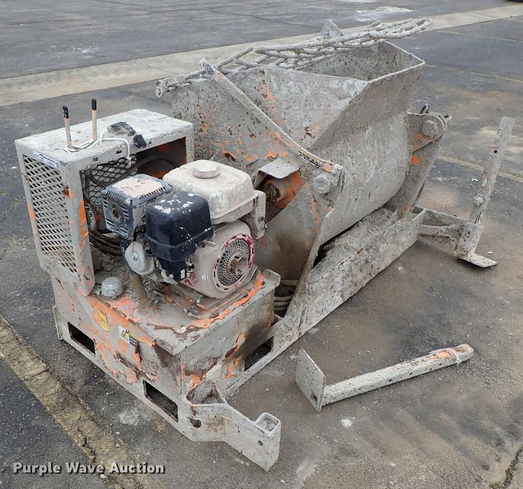 Mud Hog GH75 concrete mixer in Wichita, KS Item FN9863 sold Purple