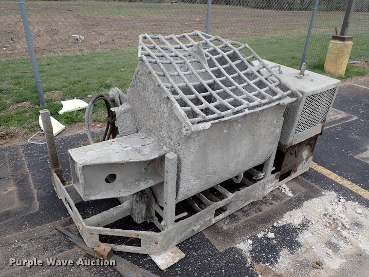 image for item FN9865 Mud Hog MH-12 concrete mixer