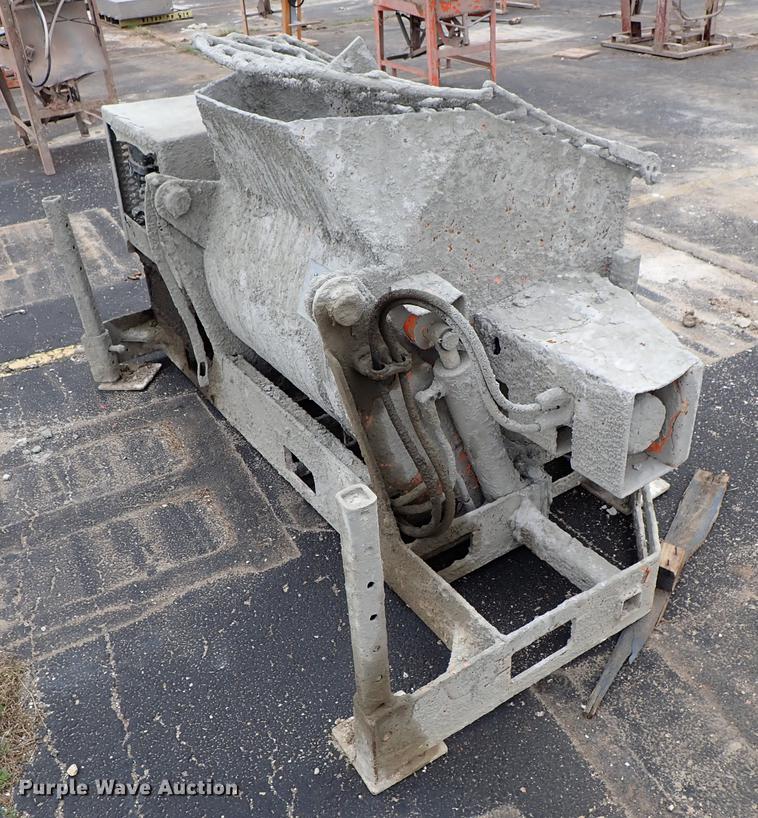 image for item FN9865 Mud Hog MH-12 concrete mixer