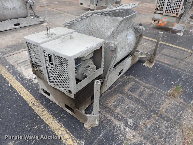 image for item FN9865 Mud Hog MH-12 concrete mixer