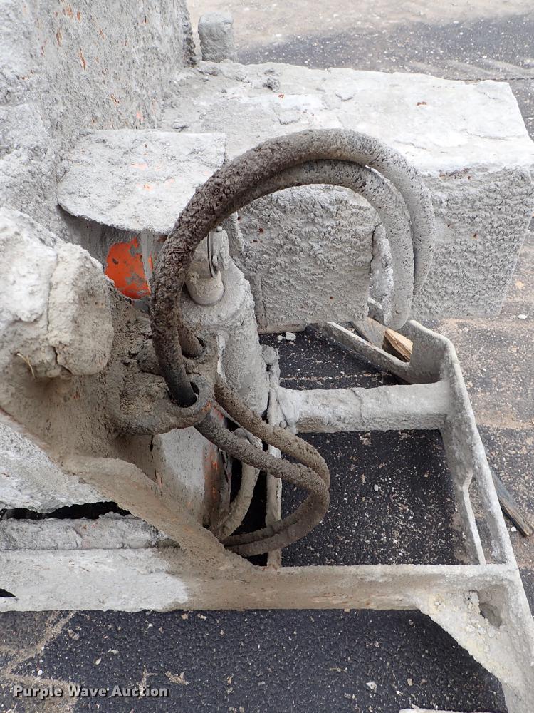 image for item FN9865 Mud Hog MH-12 concrete mixer