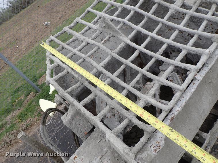 image for item FN9865 Mud Hog MH-12 concrete mixer