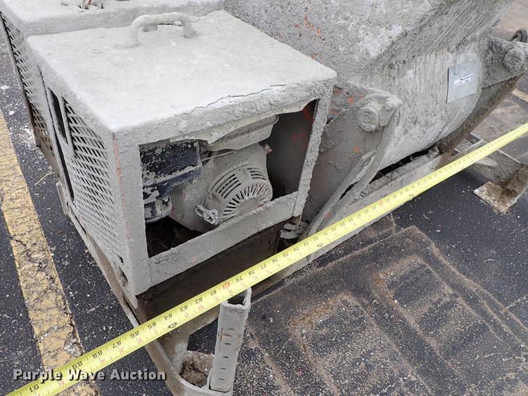 image for item FN9865 Mud Hog MH-12 concrete mixer