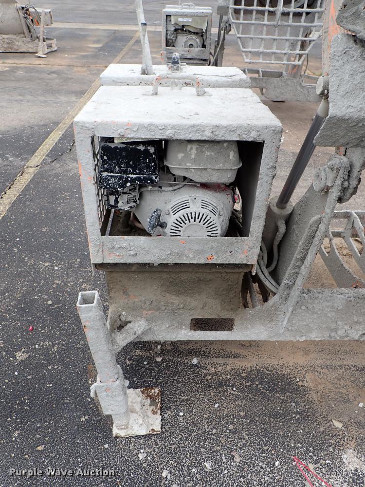 image for item FN9866 Mud Hog MH-12 concrete mixer