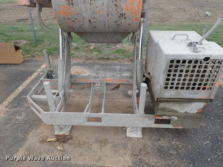 image for item FN9866 Mud Hog MH-12 concrete mixer