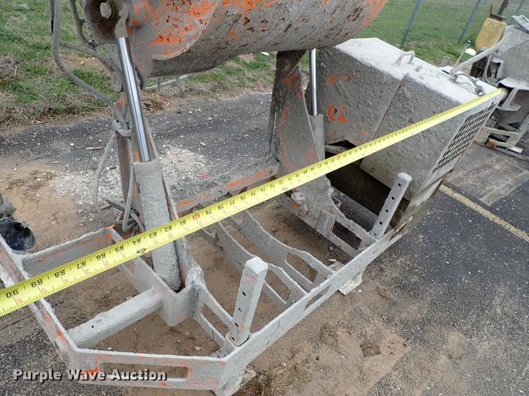 image for item FN9866 Mud Hog MH-12 concrete mixer