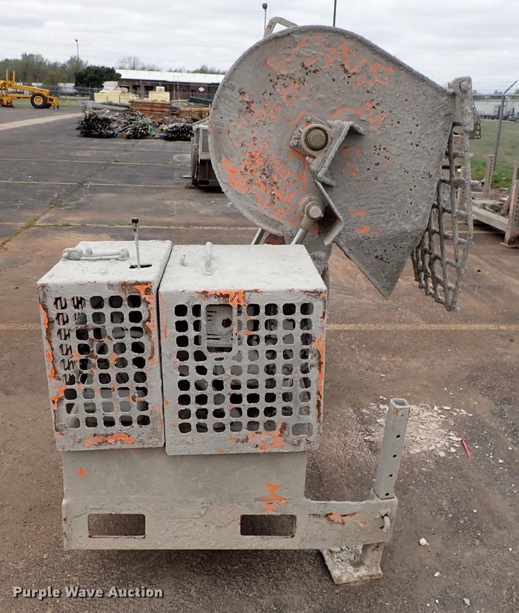 image for item FN9868 Mud Hog MH-12 concrete mixer