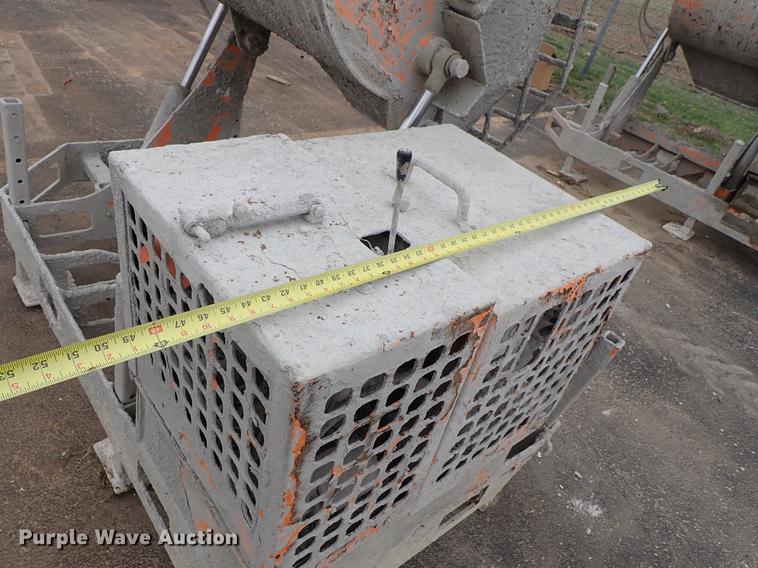 image for item FN9868 Mud Hog MH-12 concrete mixer
