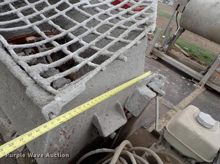 image for item FN9872 Mud Hog MH-20 concrete mixer