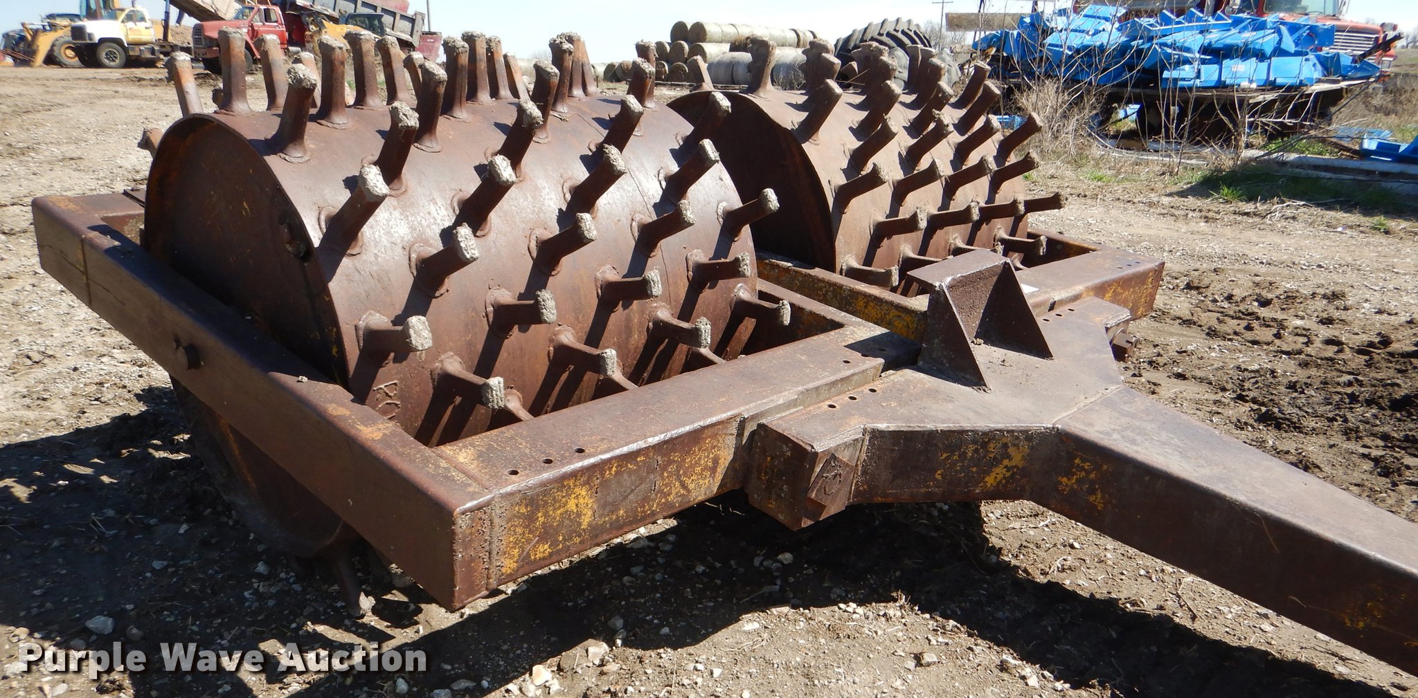 Sheeps foot roller in Allen, KS Item DG0930 for sale Purple Wave