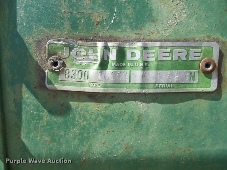 image for item DC5221 John Deere 8300 grain drill