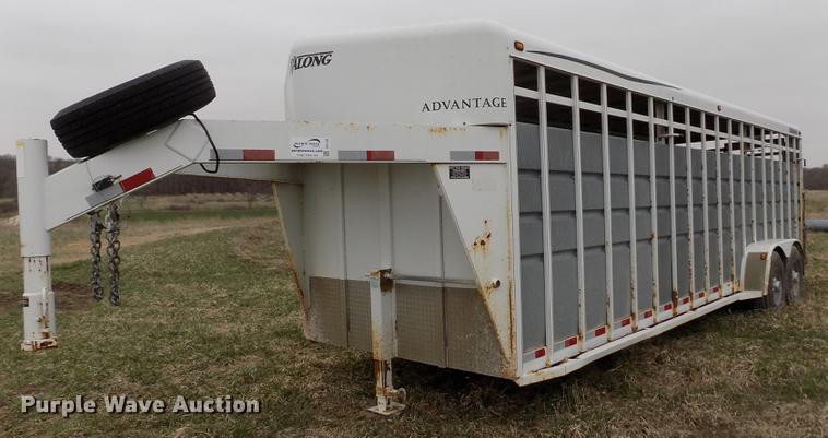 image for item DE1132 2005 Travalong Advantage livestock trailer