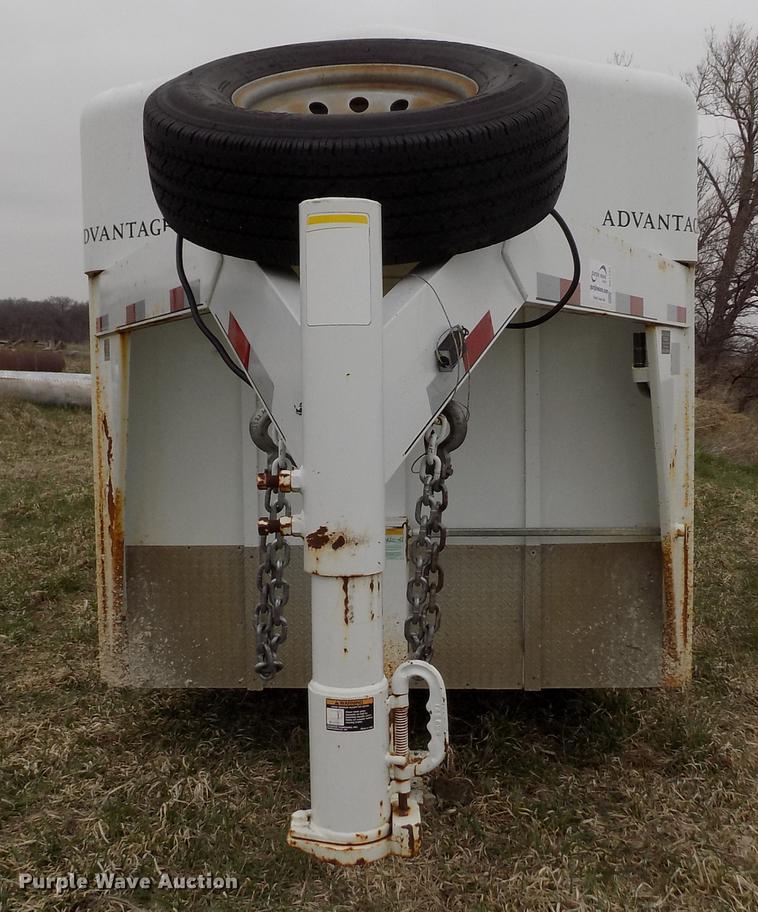 image for item DE1132 2005 Travalong Advantage livestock trailer