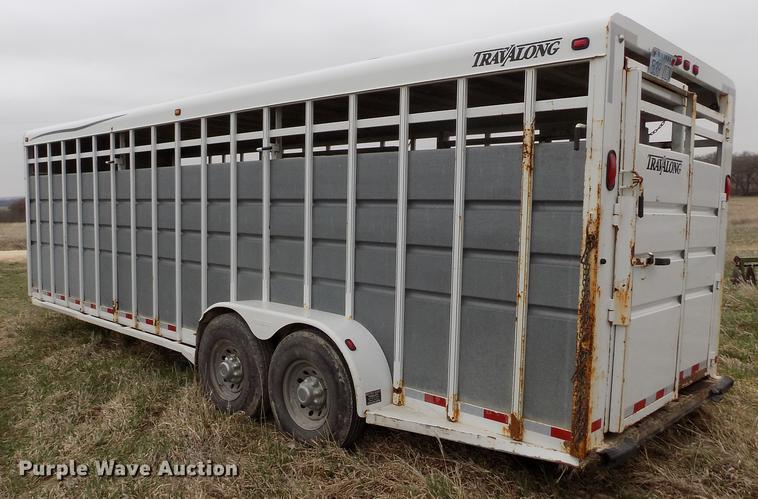 image for item DE1132 2005 Travalong Advantage livestock trailer