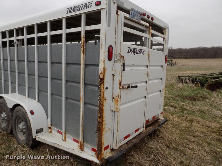 image for item DE1132 2005 Travalong Advantage livestock trailer