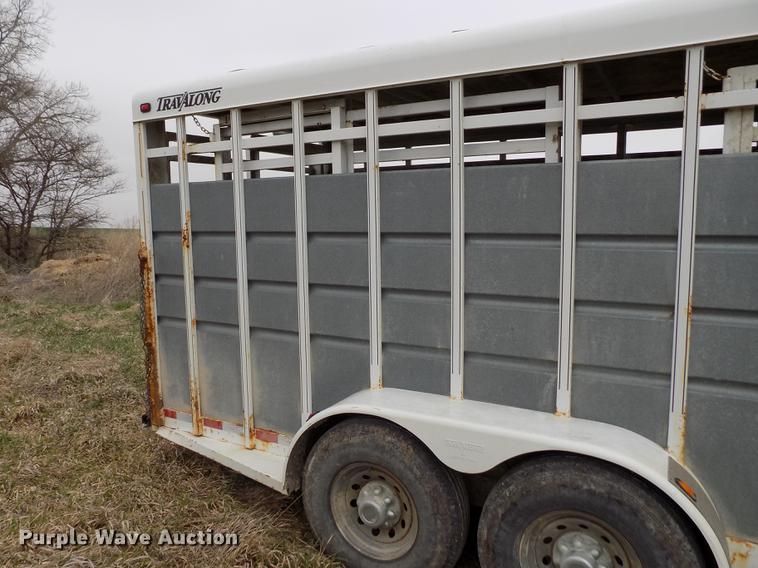 image for item DE1132 2005 Travalong Advantage livestock trailer