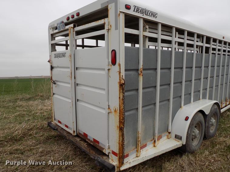 image for item DE1132 2005 Travalong Advantage livestock trailer