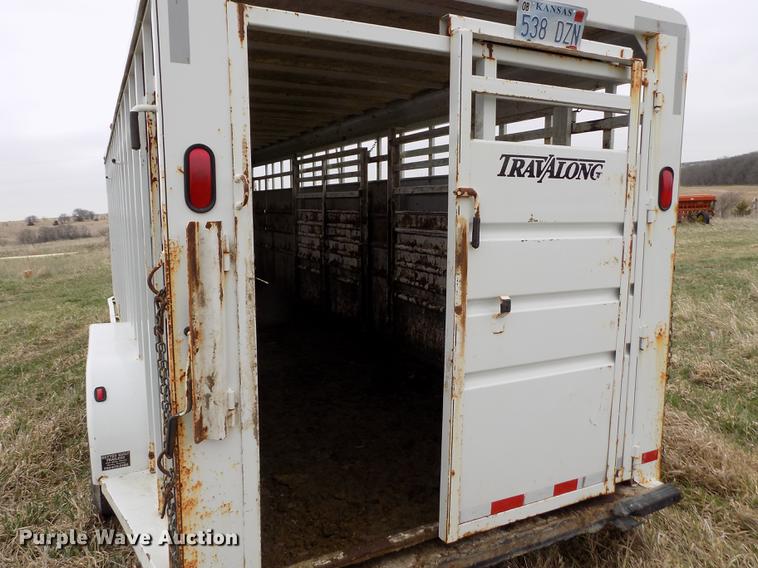 image for item DE1132 2005 Travalong Advantage livestock trailer