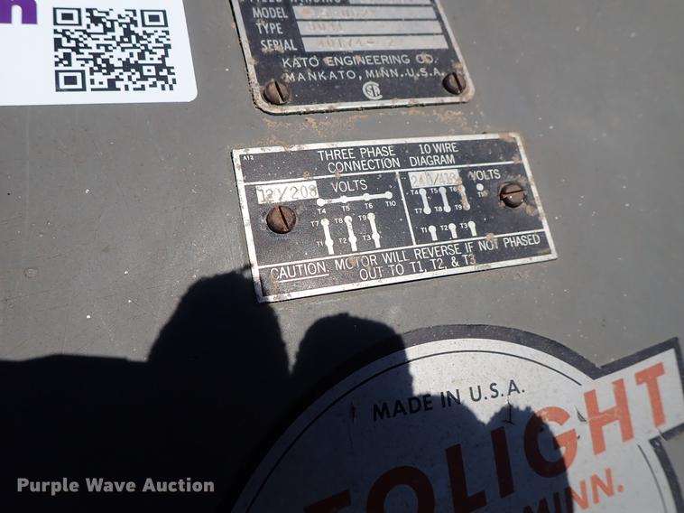 image for item DF1086 Kato 100MPS6 AC generator