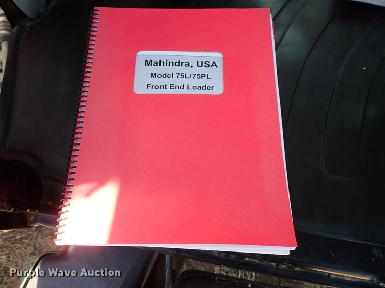 image for item DF1102 Mahindra mPower 75P MFWD tractor