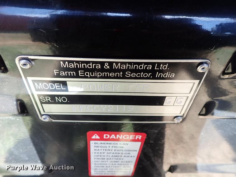 image for item DF1102 Mahindra mPower 75P MFWD tractor